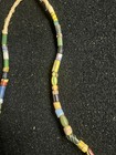 antique native american trade bead necklace -unknown origin- — photo 2