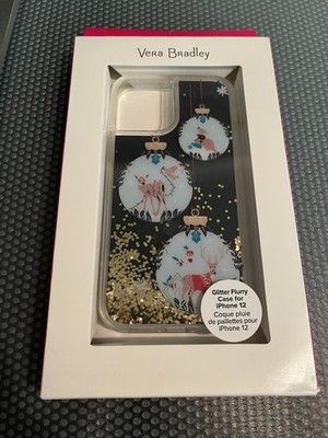 Vera Bradley iPhone 12 Glitter Flurry Case Christmas