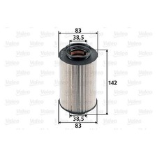 Kraftstofffilter für Seat Altea 5P1 XL 5P5 Leon 1P1 Toledo 3 5P2 23849584