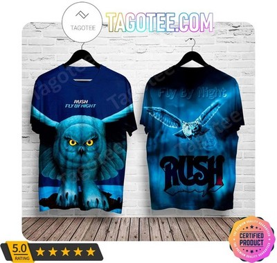Rush Band Wallpaper Unisex T-shirts 3D Full size S-5XL UB116