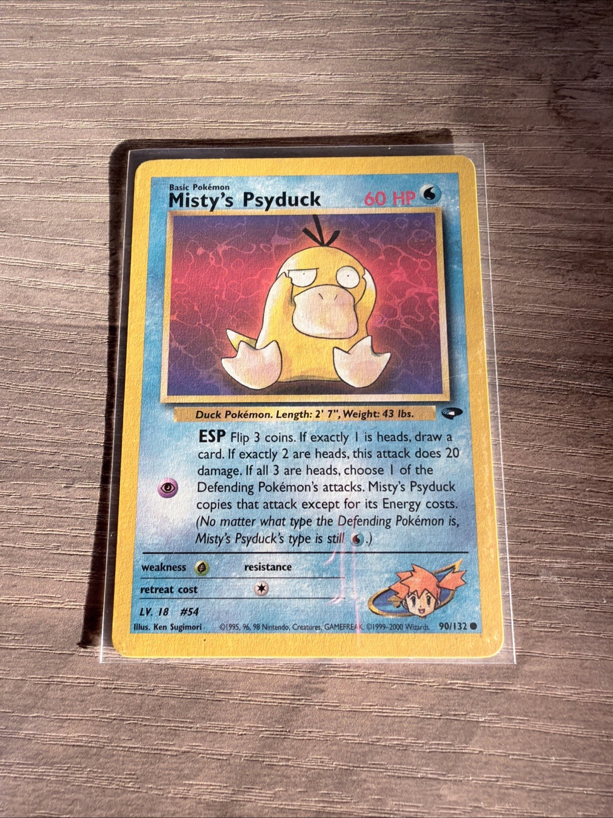 Misty's Psyduck 90/132 Gym Challenge Regular