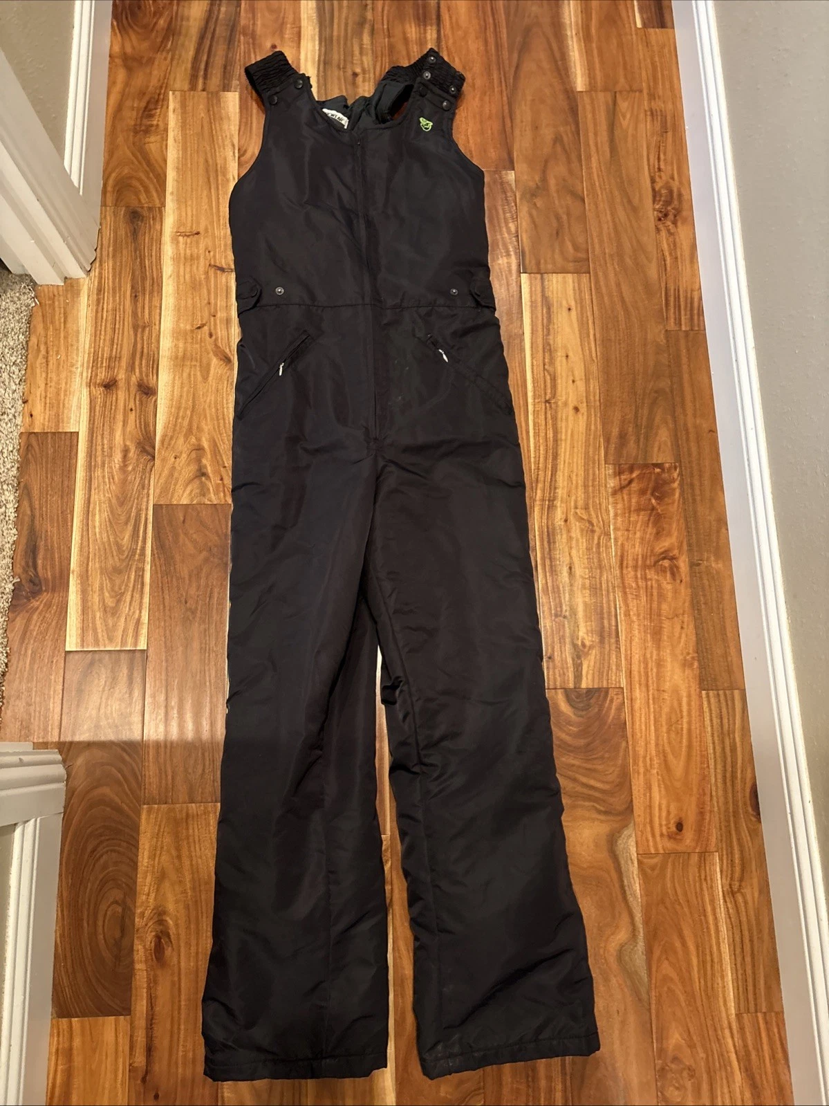 Vintage ARCTIC CAT Arcticwear Snowmobile Overalls Pants Adjustable Bibs Med Tall