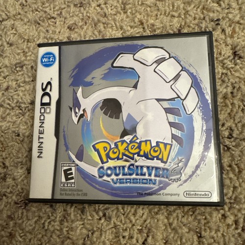 Nintendo DS Pokemon Soul Versión Plateada Probada Auténtica y Muy Buena