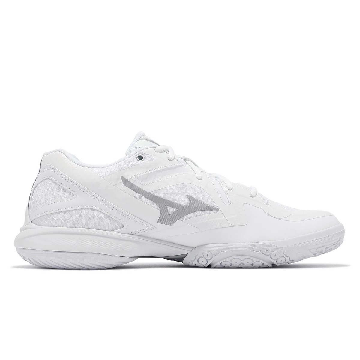 Mizuno Wave Claw 3 Wide White Grey Men Unisex Badminton Sports