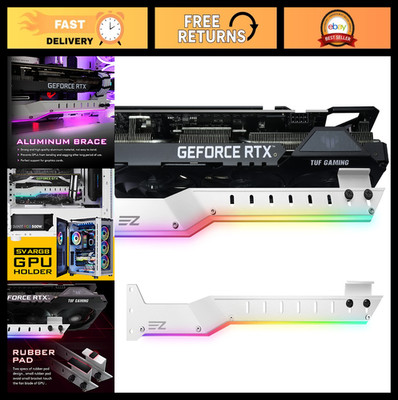 GPU Holder Brace for Graphics Card Support, ARGB LED Video Card Sag Bracket, RX6