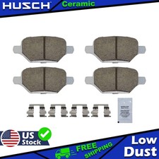 Rear True Ceramic Pads for JEEP GRAND WAGONEER WAGONEER WAGONEER L/RAM 1500