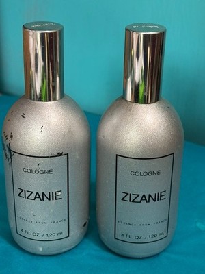 MENS ZIZANIE  FRAGONARD COLOGNE SPRAY ESSENCE FROM FRANCE 2 BOTTLES-4 OZ EA