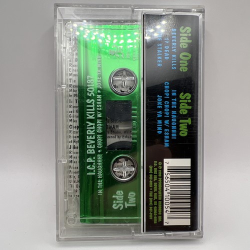 Insane Clown Posse ICP Beverly Kills 50187 Green Cassette Tape 1993 Original - Picture 2 of 11