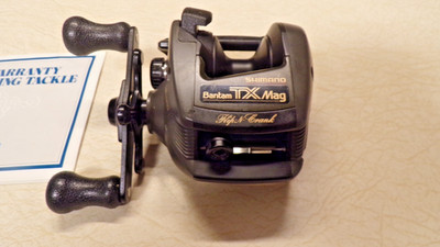 NOS SHIMANO FISHING REEL - SHIMANO BANTAM TX-MAG BTX 100-FC - NOS