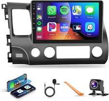 5GWiFi For Honda Civic 2006-2011 Apple CarPlay Android Car Stereo Radio GPS 64G