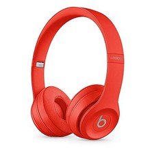 Beats Solo3 Wireless On-Ear Headphones - Red Latest Model 