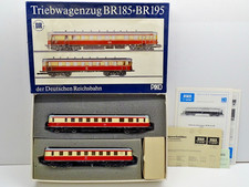 PIKO H0 1:87 Triebwagenzug VT 185 004-9 + VT 195 614-3 DR Set neuwertig in OVP
