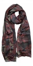 Image of BIBA Costume Drama Long Silk Scarf - PRETTY! NEW!