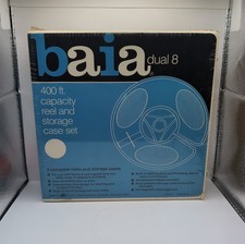 Baia dual 8 400 ft. Capacity reel and storage case set pack of 3 New sealed