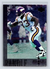 John Randle 1997 Upper Deck Black Diamond #44 Minnesota Vikings 1-7