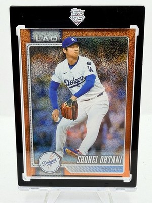 Topps 2026 Series 2 Shohei Ohtani LAD “Orange Sand Glitter #500 7/25 🔥🔥🔥