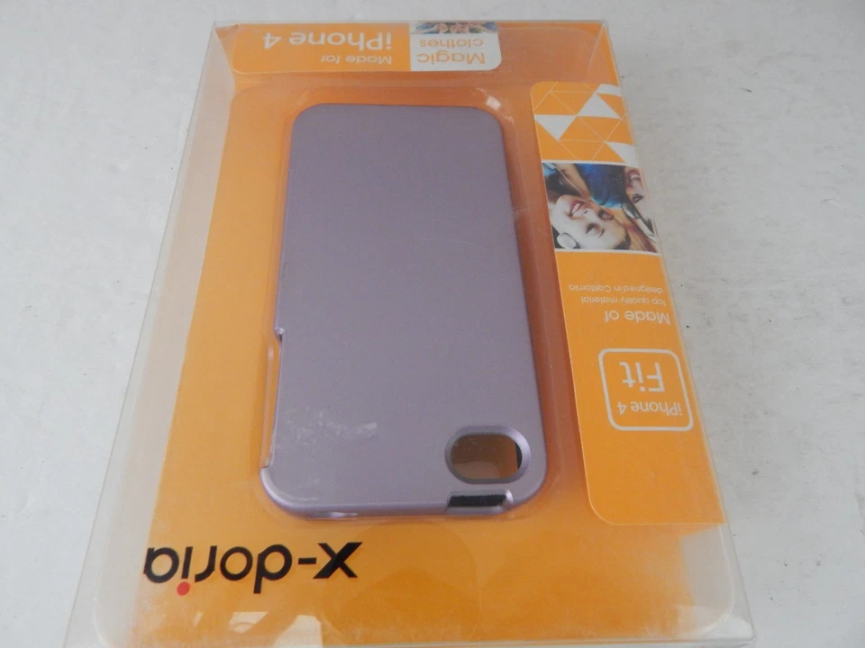 Funda Rígida Xdoria Alta Calidad Para iPhone 4S iPhone 4 Púrpura Nueva Foto 3 de 4