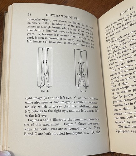Lefthandedness A New Interpretation By Beaufort Sims Parson 1924 1st Ed Antique - Picture 9 of 11