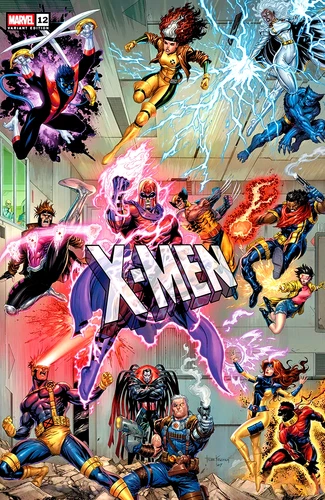 X-MEN #12 TYLER KIRKHAM EXCLUSIVE CONNECTING DANGER ROOM VARIANT 2025 MARVEL NM