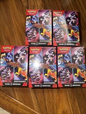 Lot of 5 - Pok mon TCG Destined Rivals Booster Bundle SEALED, Fast Ship