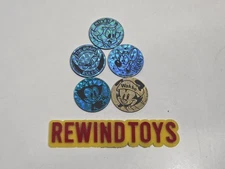 Vintage Pogs Caps Slammer Plastic Animaniacs Lot Of 5