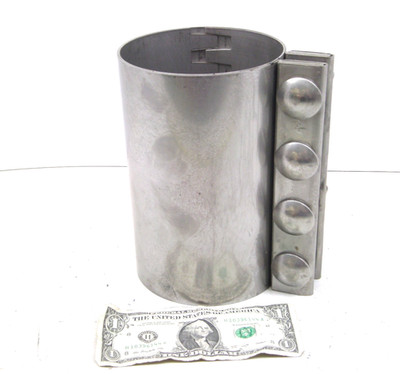 H-P Morris SS Conveyor Coupling 4-1/2'' OD Pipe Repair Compression D501146