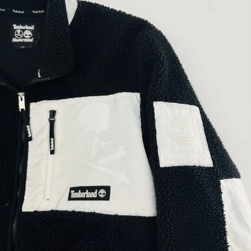 Timberland X Mastermind World Color Block Pocket Fleece Lined Logo Jacket Large image 5