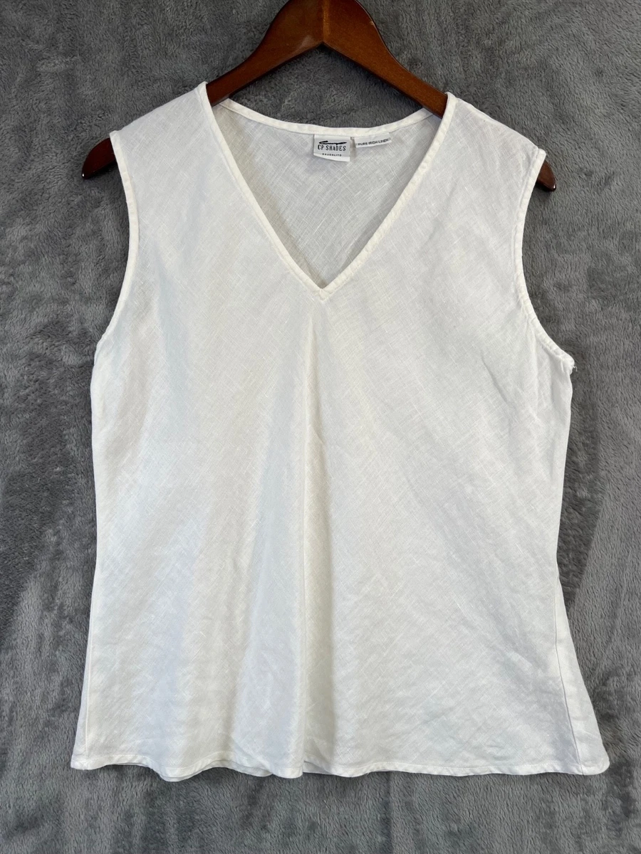 CP Shades Linen Tank Tops for Women for sale | eBay