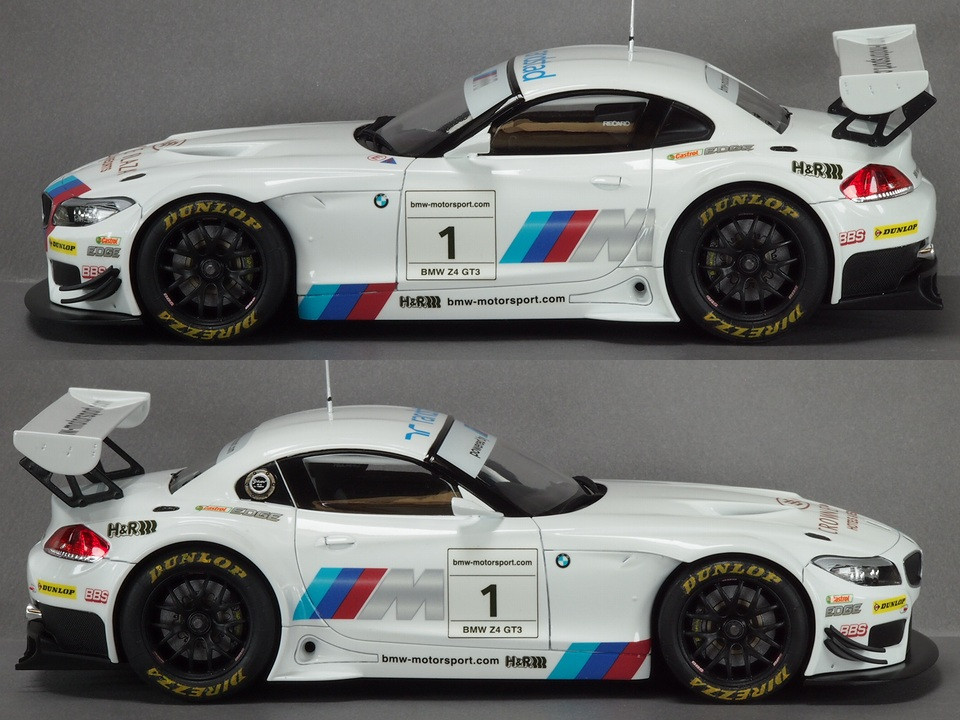 1/24 フジミ BMW Z4 GT3 2012モデル fujimi 1/24 BMW Z4 GT3 - YouTube