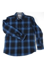 Sonoma sovracamicia giacca uomo XL pesante bottoni davanti blu navy