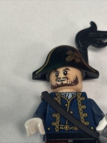 LEGO Pirates of the Caribbean Hector Barbossa Minifigure Pegleg 4192 With Sword