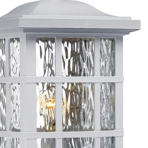 Quoizel SNN9009 Stonington 1 Light 17" Tall Post Lantern - Fresco - Picture 4 of 10