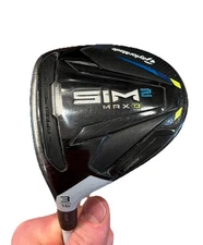 TaylorMade SIM MAX D 2 3 Fairway Wood LEFT Hand LH AirSpeeder 45g Regular Shaft