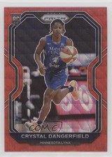 2021 Panini Prizm WNBA Ruby Wave Prizm Crystal Dangerfield #41 5b4