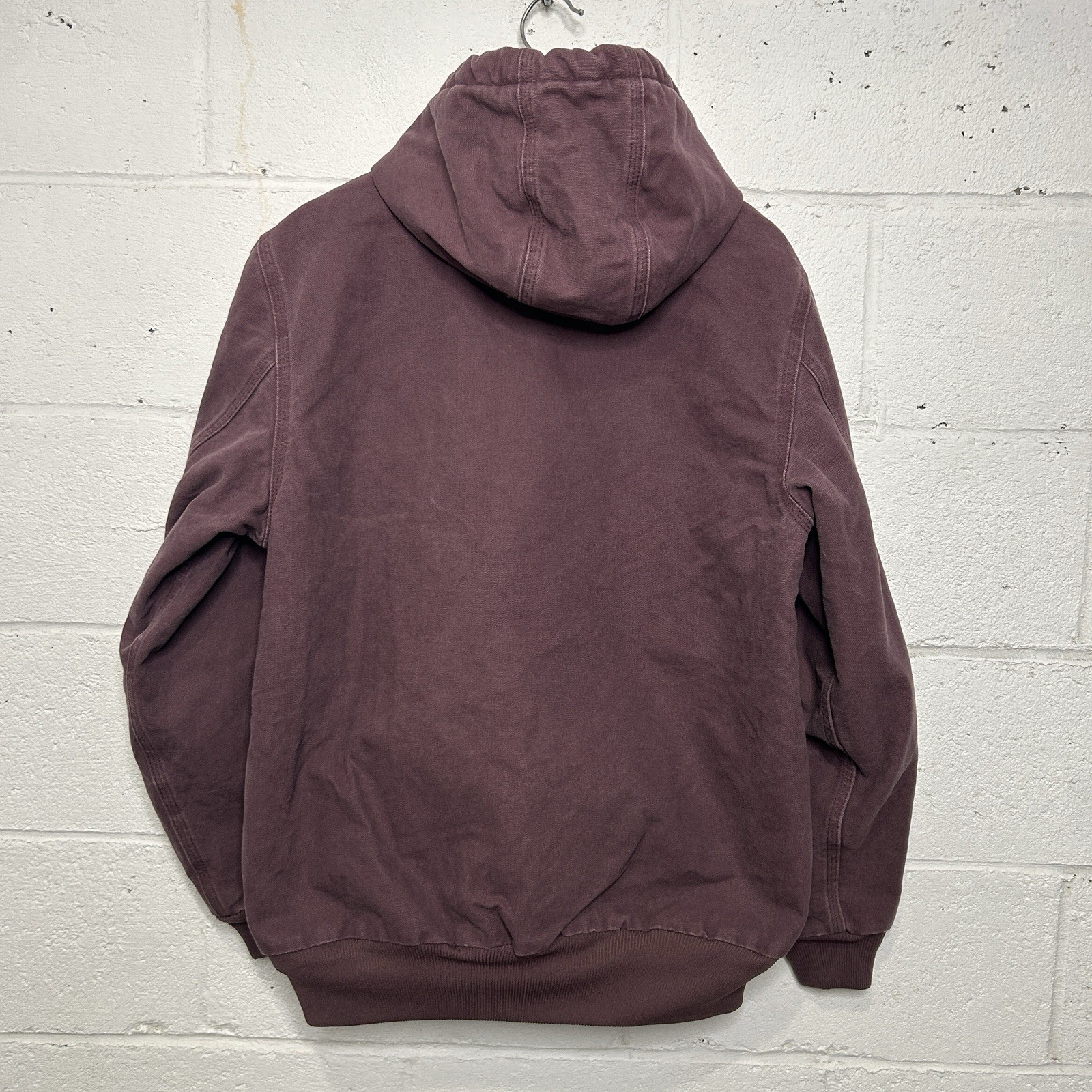 Vintage Carhartt Quilted Active Jacket “Deep Plum” WJ130 DPM Women’s Large image 2