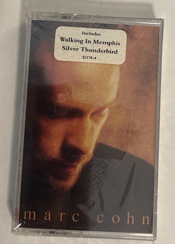 Marc Cohn by Marc Cohn Cassette 1991, Atlantic Brand New Sealed
