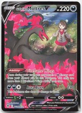 Pokemon Galarian Moltres V TG20/TG30 NM Holo UR Astral Radiance Trainer Gallery