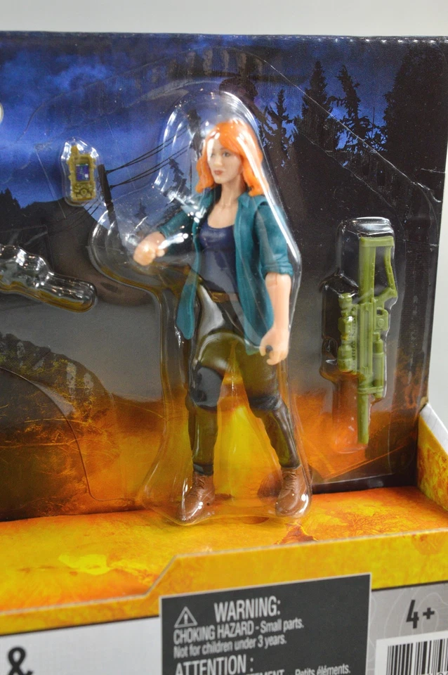 Jurassic World Dominion Claire & Dilophosaurus Mattel NUEVO Foto 4 de 4