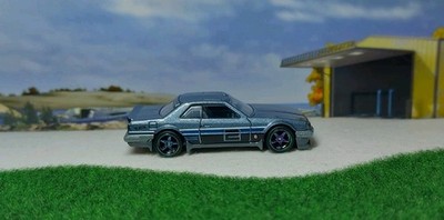 Hot Wheels, 82 Nissan Skyline R30 umgebaut auf Real Riders, Custom.