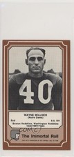 1975 Fleer Team Cloth Patch Stickers The Immortal Roll Wayne Millner #60 HOF 2g2