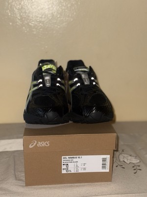 Kith For Asics Gel-Nimbus 10.1 'Black Pure Silver' Mens Size 12 Ds Ships Asap!