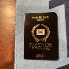 1997 Pinnacle Passport to the Majors CHAN HO PARK KOREA #23 DODGERS Low S & H