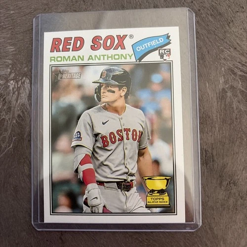 2026 Topps Heritage MLB Rookie Card #86 Roman Anthony Boston Red Sox AllStar Cup
