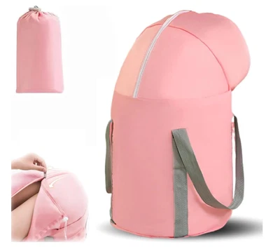 Collapsible Foot Soaking Tub, Foldable Foot Bath Basin with Storage Bag