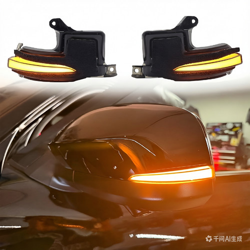 for Toyota Tacoma 2024-2026 Side Mirror Turn Signal Flashing Dynamic LED Light