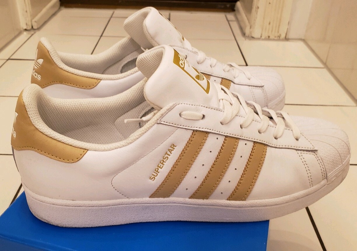 adidas superstar weiß beige