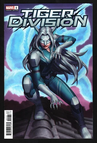 TIGER DIVISION #1 Yoon 1:50 Variant White Fox NM