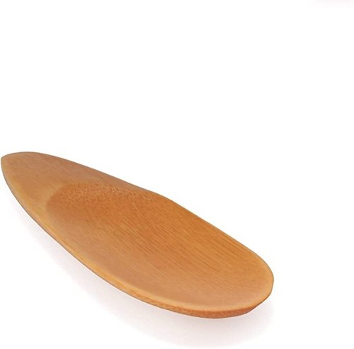 BambooMN Solid Bamboo Deep/Oval Scoop - Picture 5 of 7