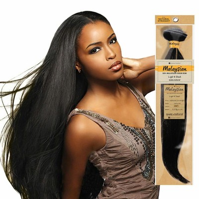 Sensationnel 100 Malaysian Virgin Remi Human Hair Bare Natural