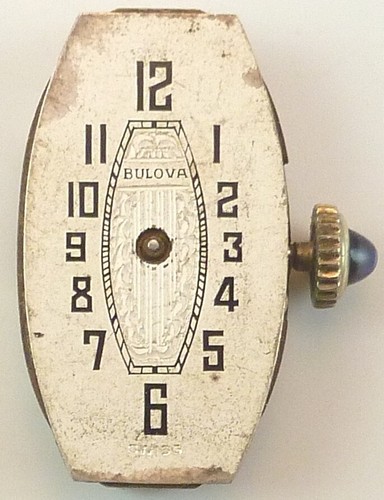 Vintage Bulova 350 Mechanical Wristwatch Movement - Broken Balance - Picture 2 of 5